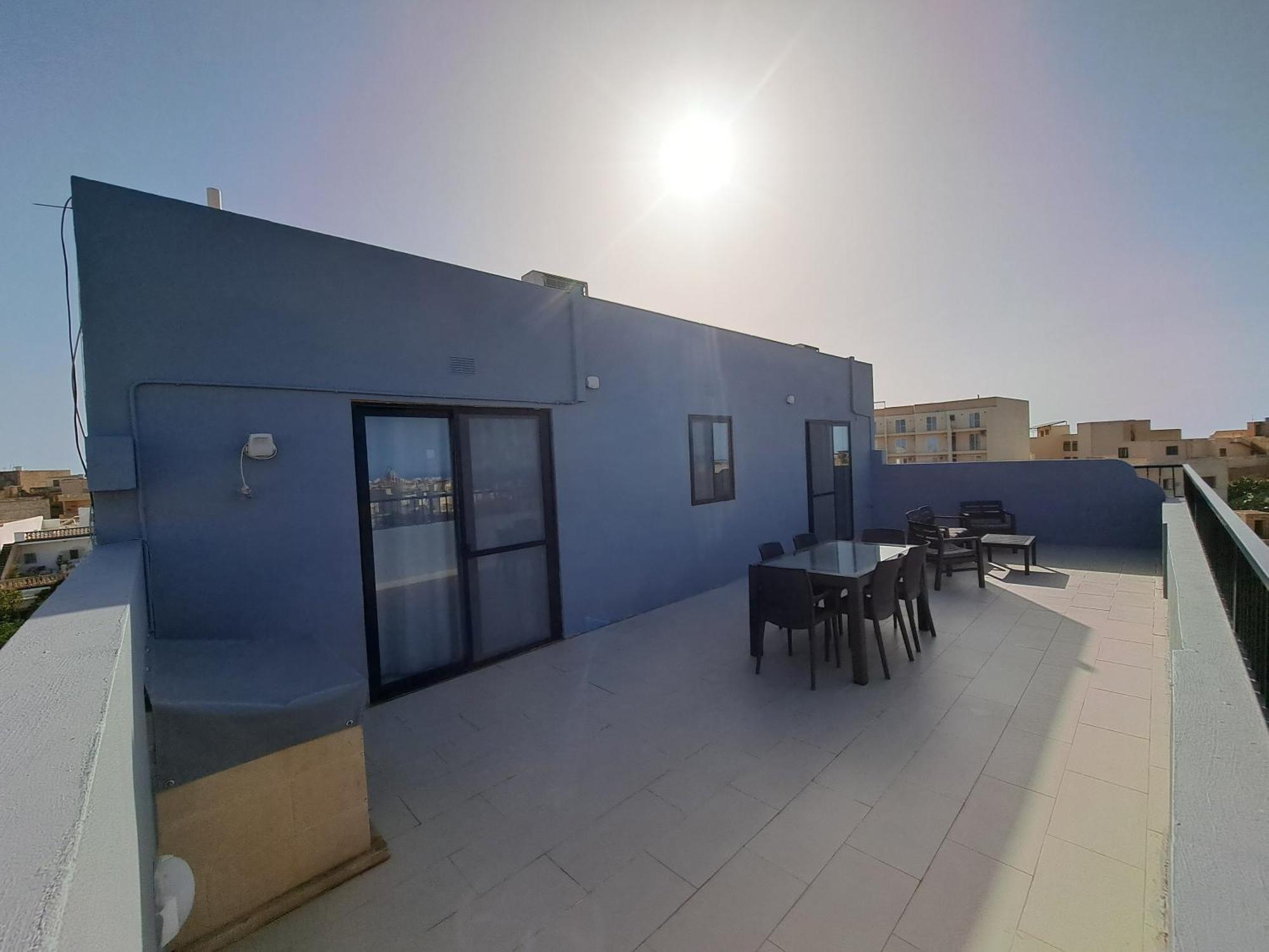 Ferienwohnung Sea View Penthouse Zebbug  Exterior foto